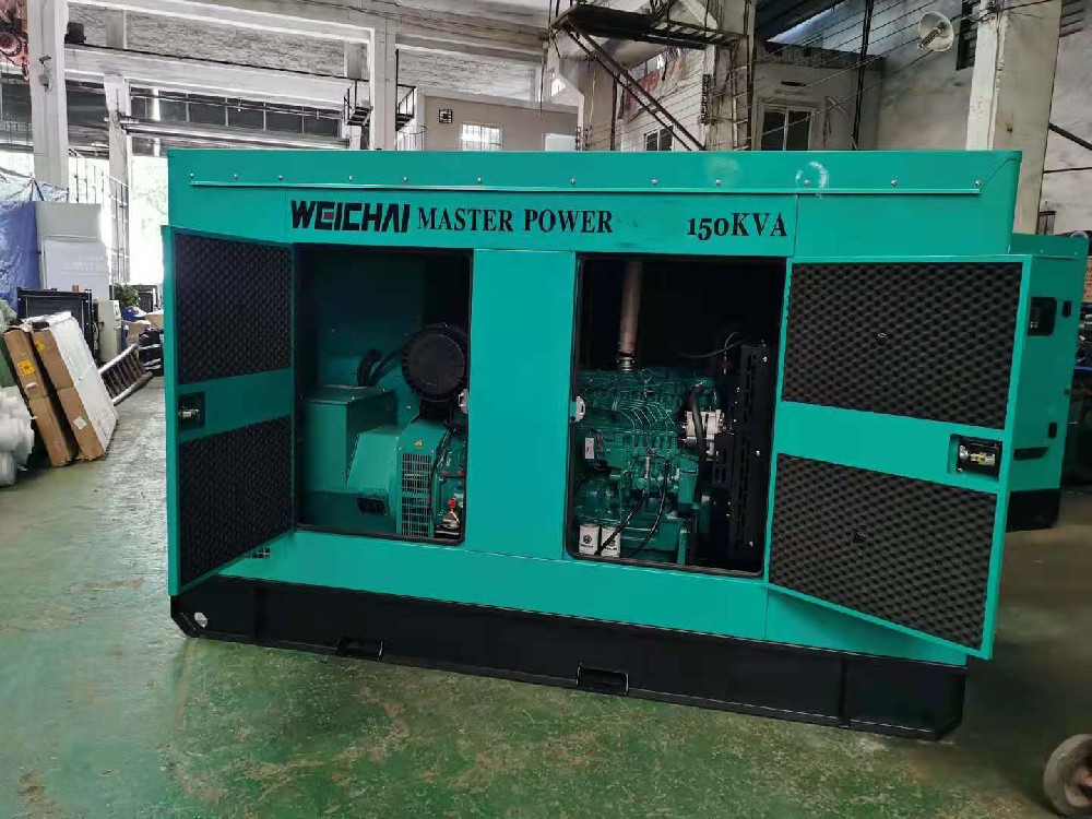 WEICHAI 、 濰柴靜音（yīn）發電機、濰（wéi）柴發電機、150KVA濰柴發電機、佛山（shān）濰柴發電機