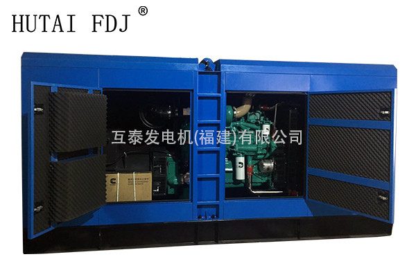 柴油發電機組300KW康明斯動力靜音型發電機 375KVA三相 NTA855-G4