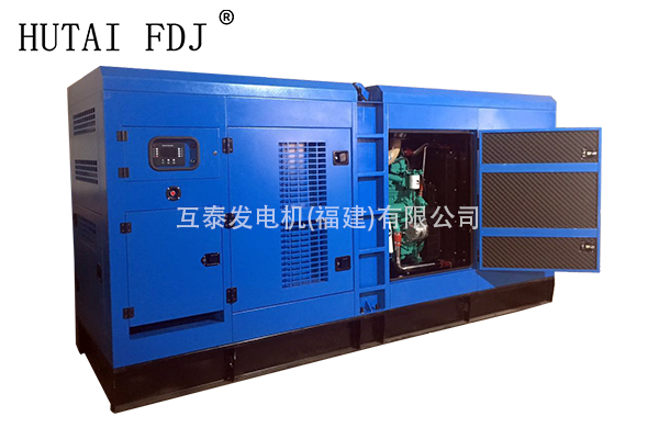 柴（chái）油（yóu）發電機組300KW康（kāng）明斯動力靜（jìng）音型發電（diàn）機 375KVA三（sān）相 NTA855-G4
